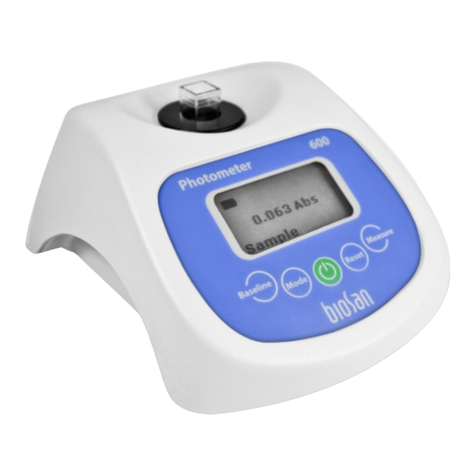 Biosan DEN-600m User manual