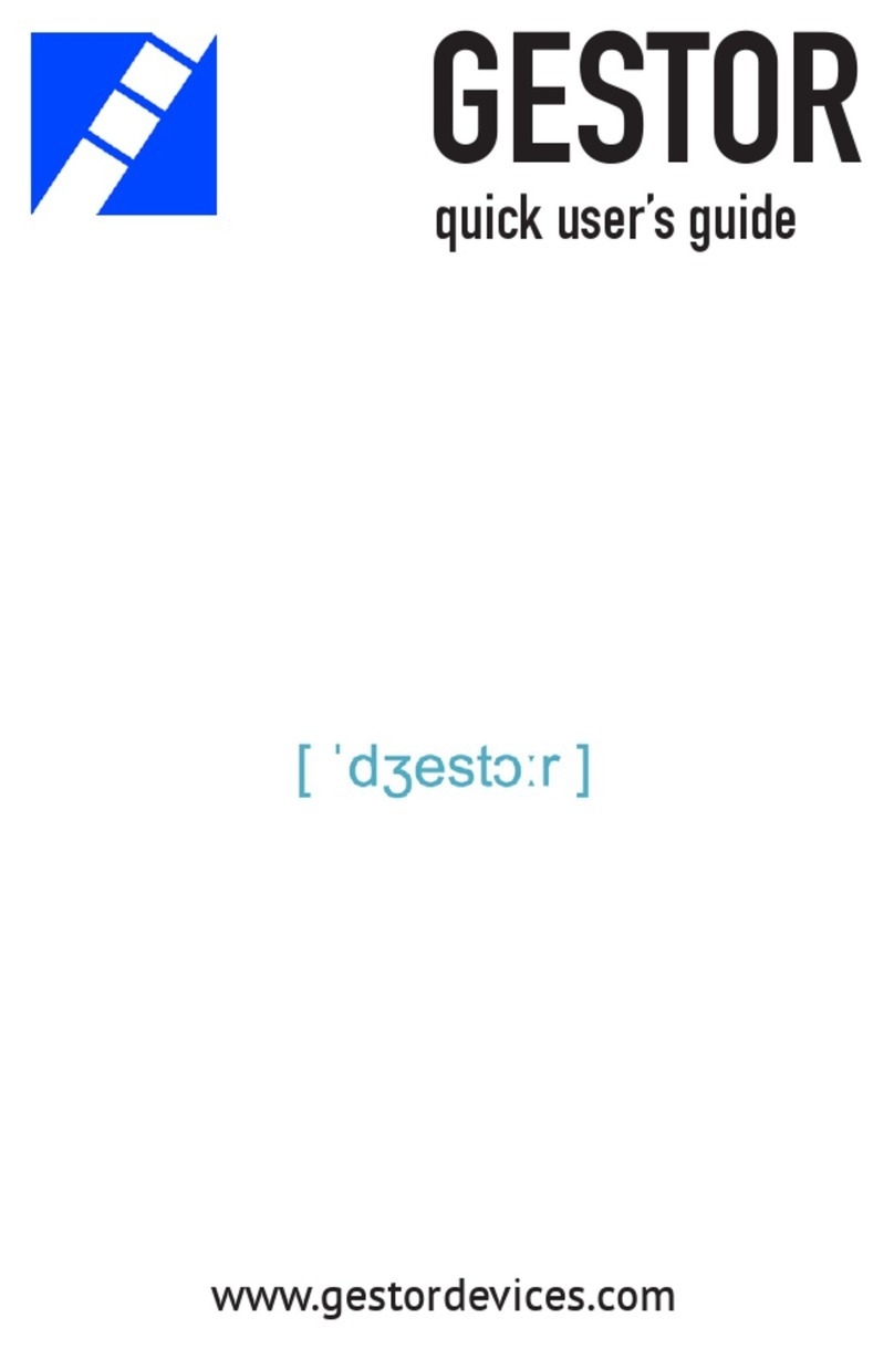 GESTOR air computer mouse Quick user guide