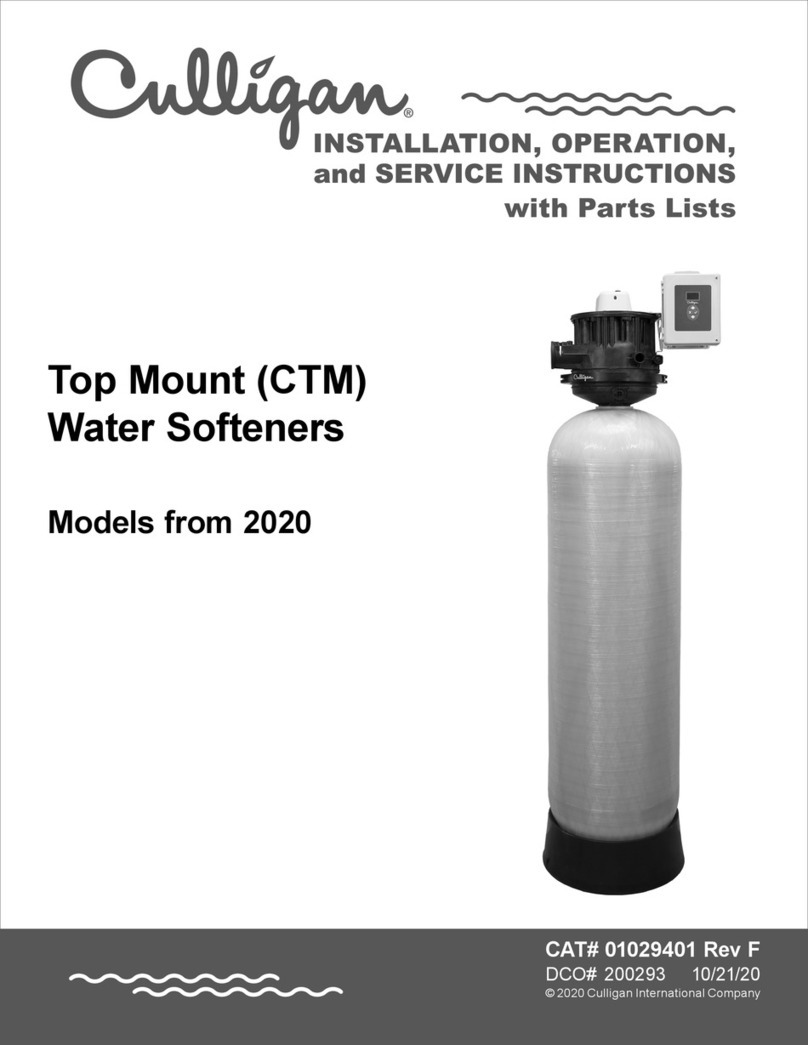 Culligan 60K Operation manual