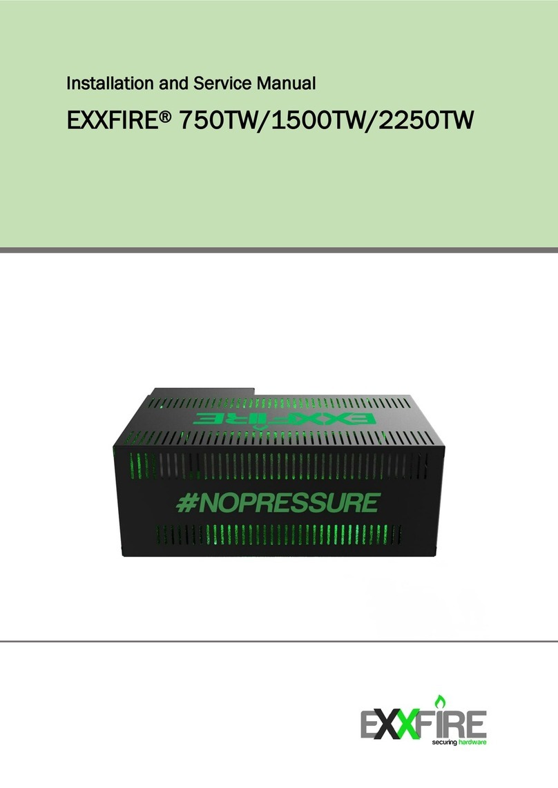 EXXFIRE 750TW Manual