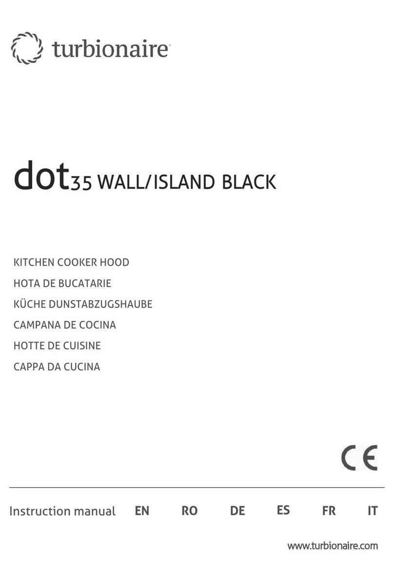 turbionaire DOT 35 Island Black instruction manual