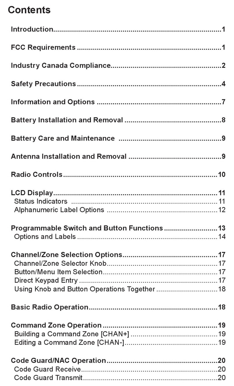 BK Radio KNG2-P150 User manual
