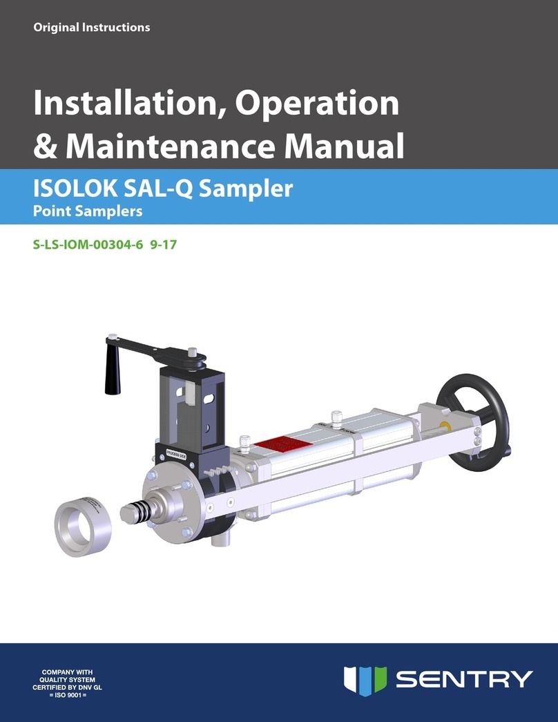 Sentry ISOLOK SAL-Q Installation, operation & maintenance manual