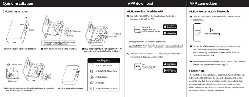 NIIMBOT B18 User manual