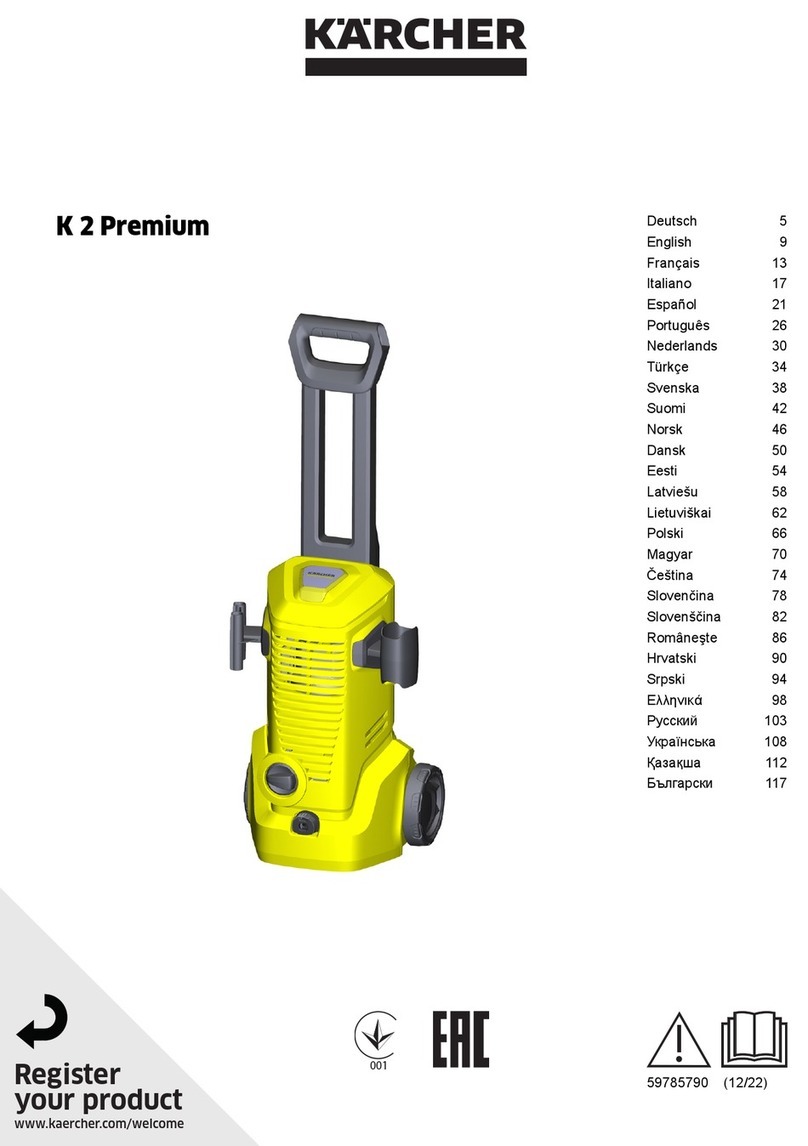 Kärcher K 2 Premium User manual