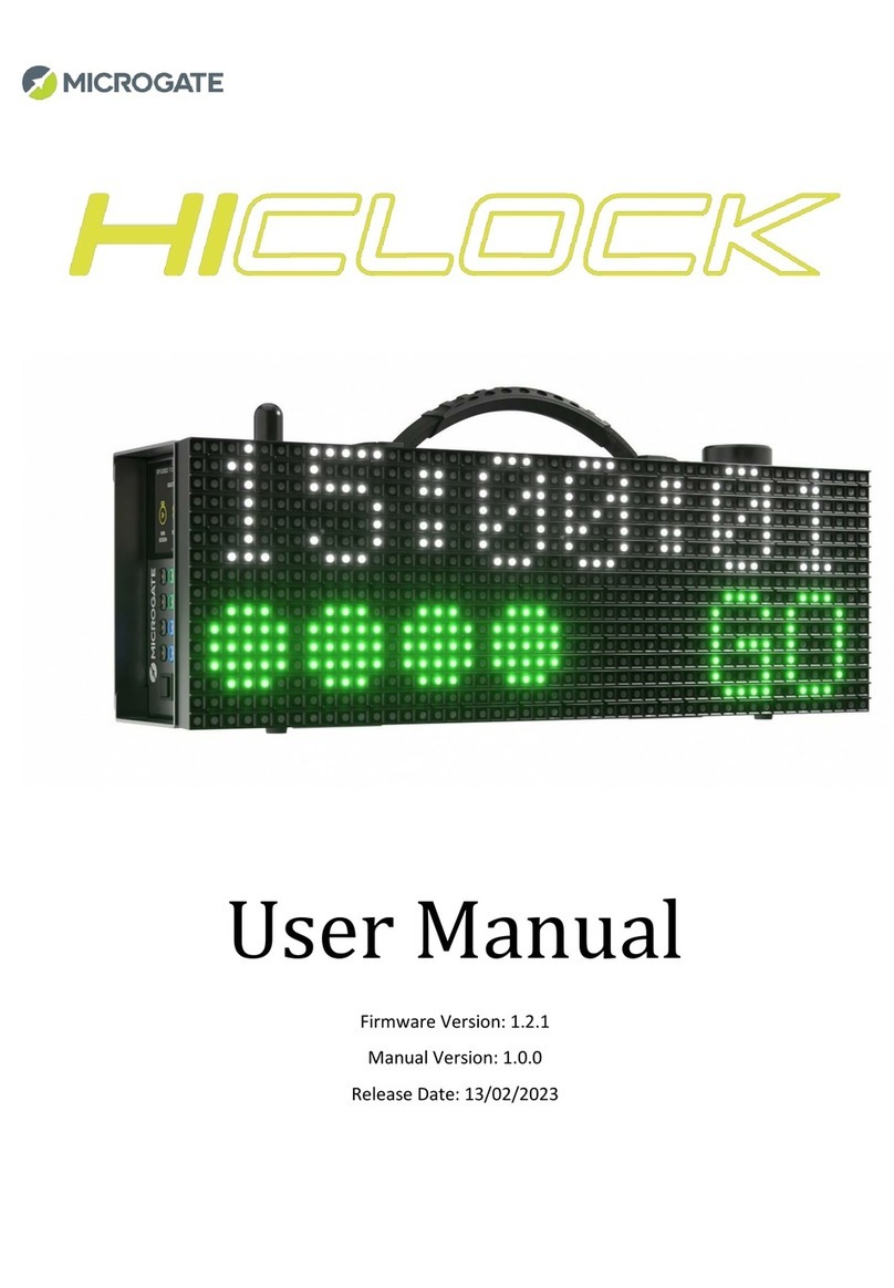 Microgate HICLOCK user manual