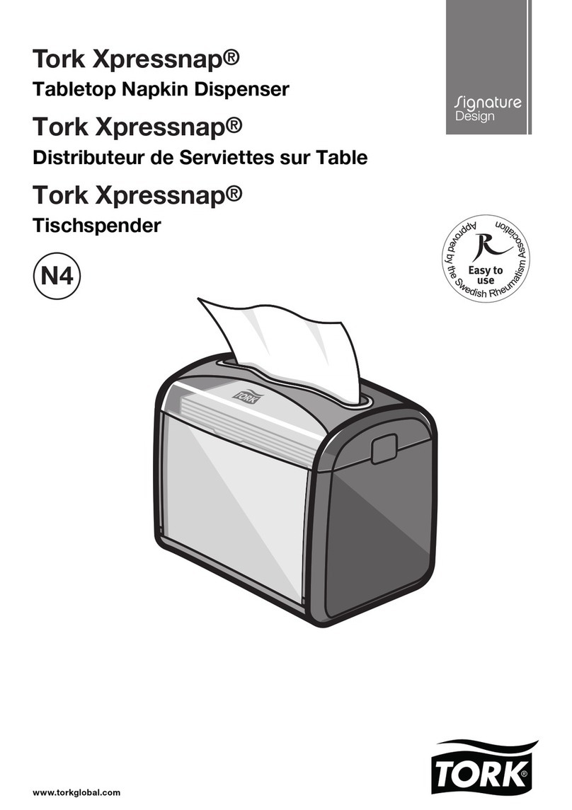 Signature Design Tork Xpressnap User manual