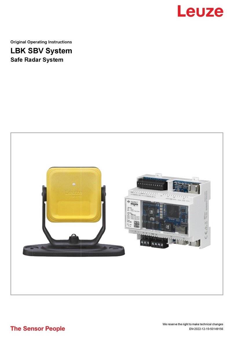 Leuze electronic LBK SBV Original operating instructions