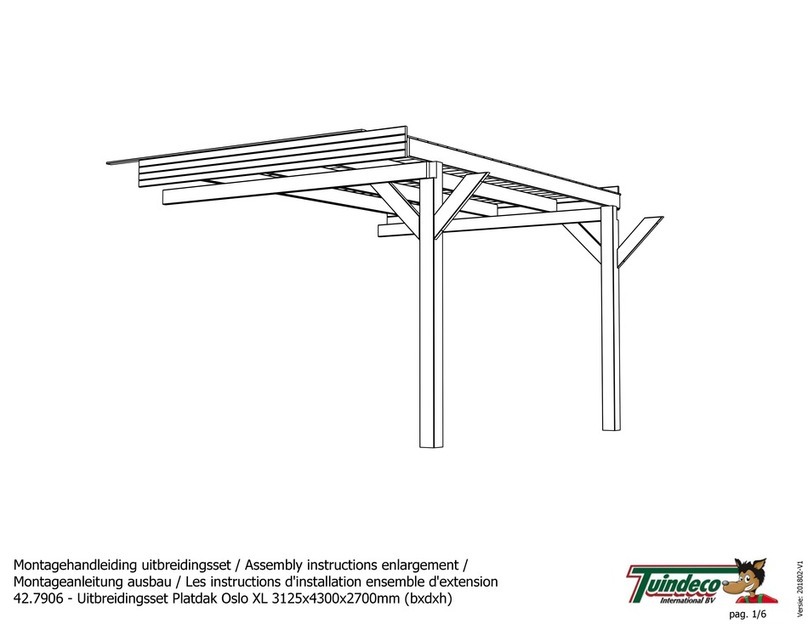 Tuindeco 42.7906 Assembly instructions