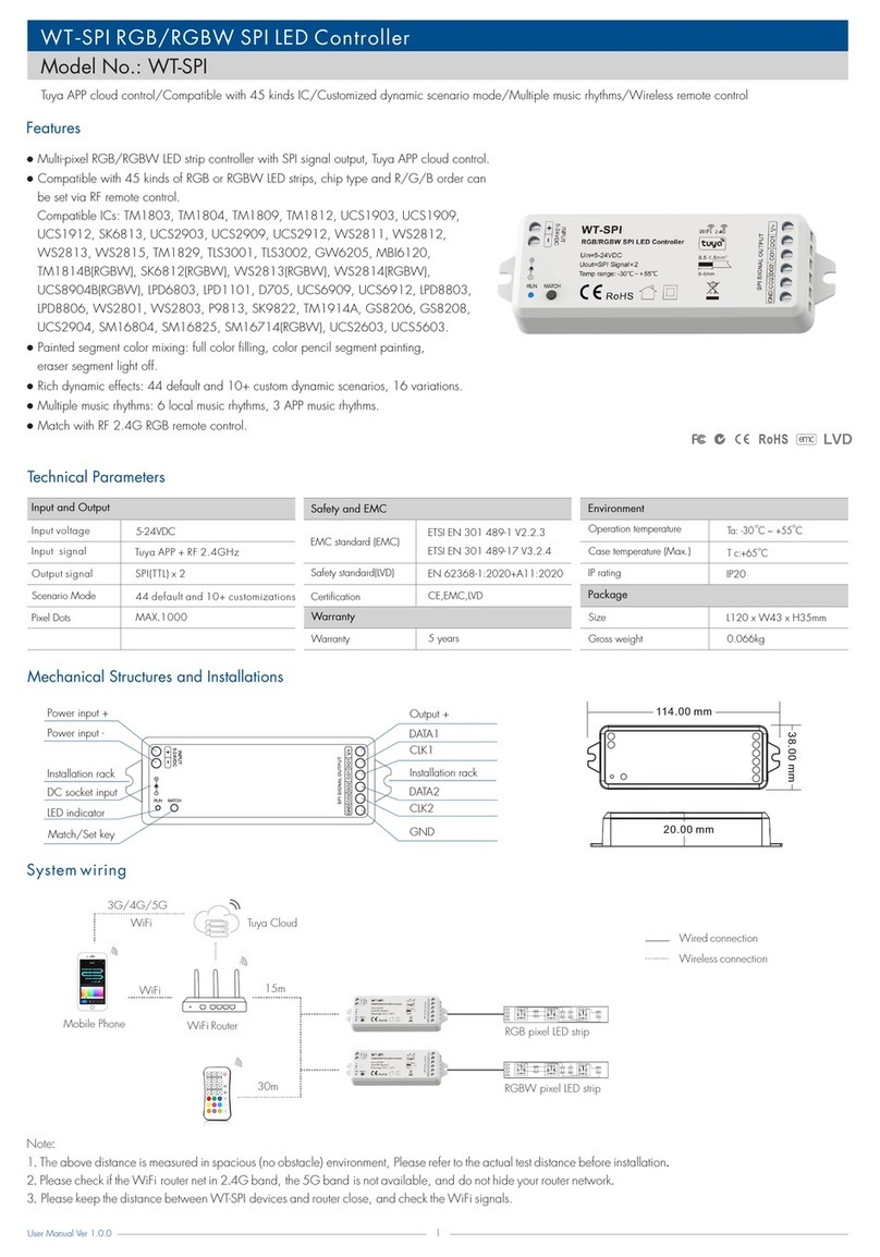 TUYA WT-SPI user manual