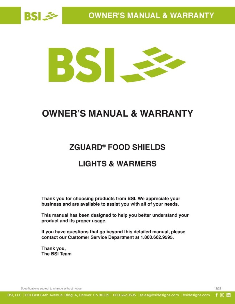 BSi ZGUARD ZG9600 owner's manual BSi ZGUARD ZG9600 owner's manual