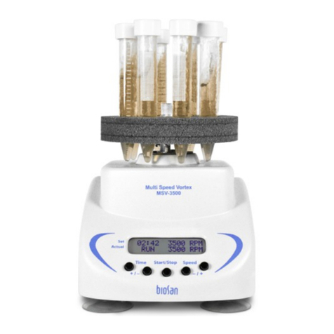 Biosan Vortex MSV-3500 User manual