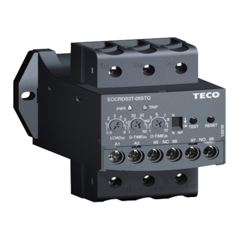 TECO EOCR-DS3 User manual