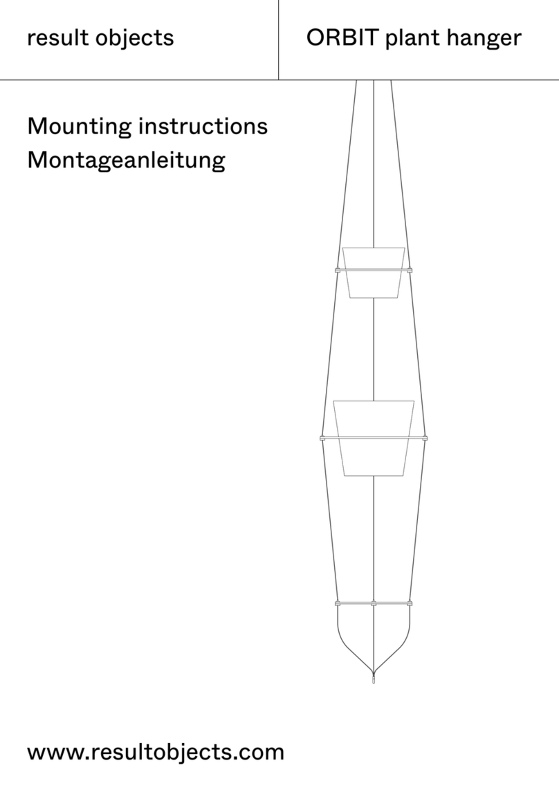 result objects ORBIT Mounting instructions
