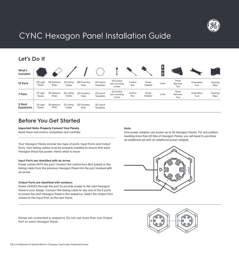 GE Cync User manual