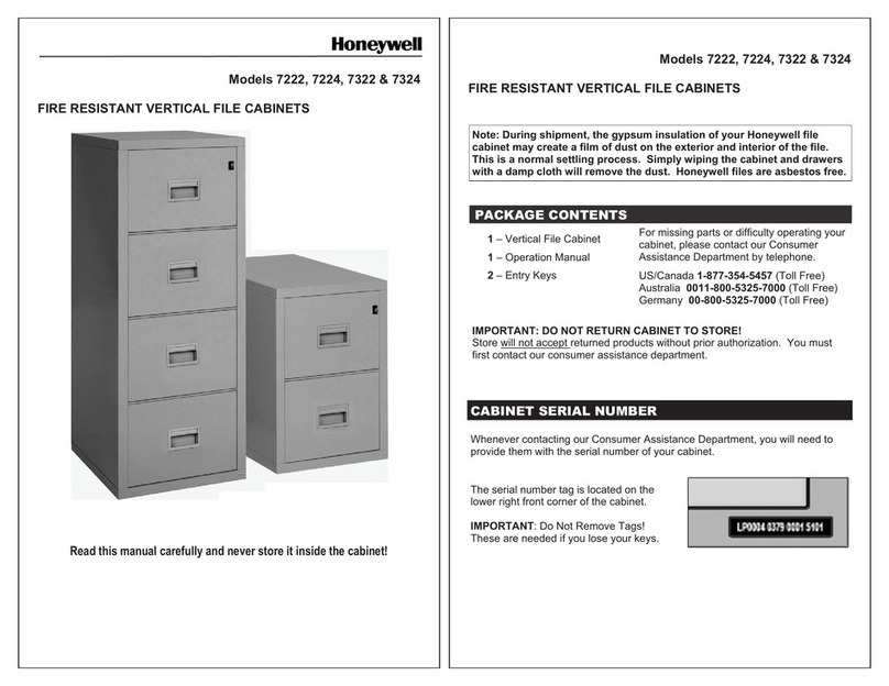 Honeywell 7222 owner's manual