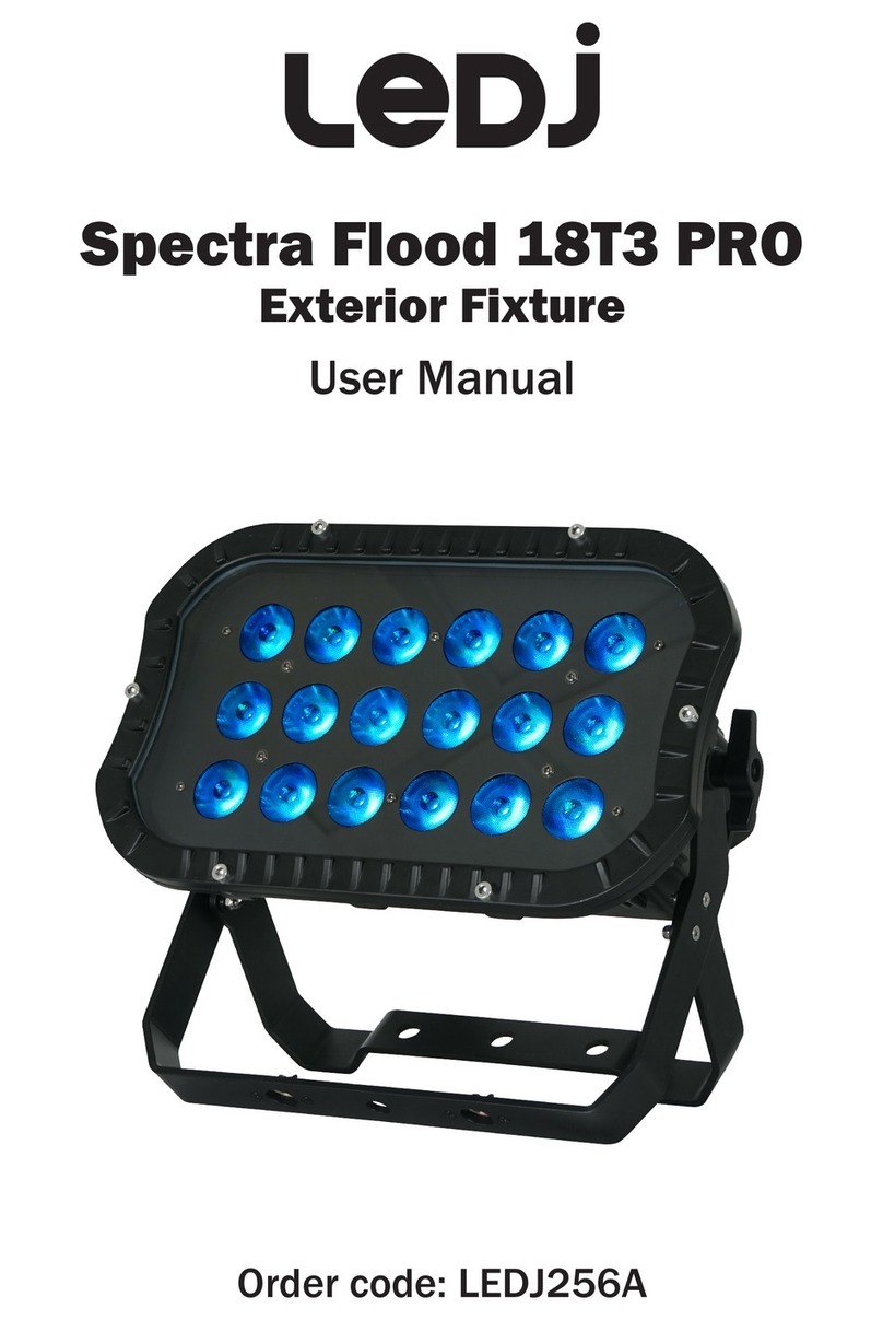 Ledj Spectra Flood 18T3 PRO user manual