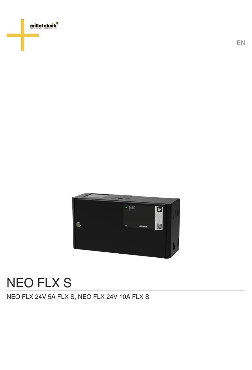 milleteknik NEO FLX S manual milleteknik NEO FLX S manual