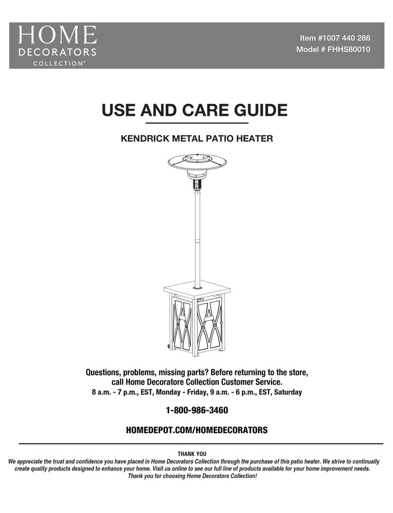 Home Decorators Collection KENDRICK FHHS80010 Use and care guide Home Decorators Collection KENDRICK FHHS80010 Use and care guide