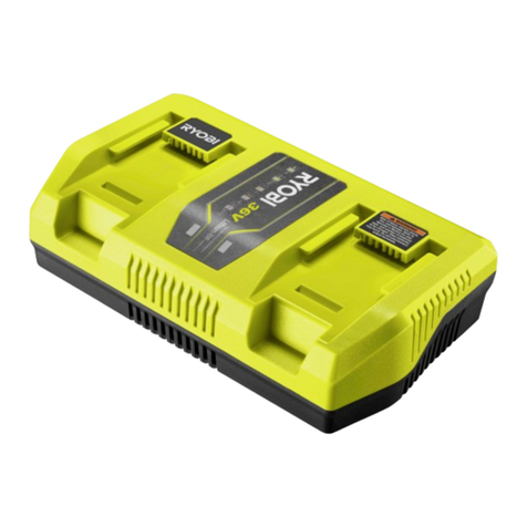 Ryobi R36CHADP60 quick start guide