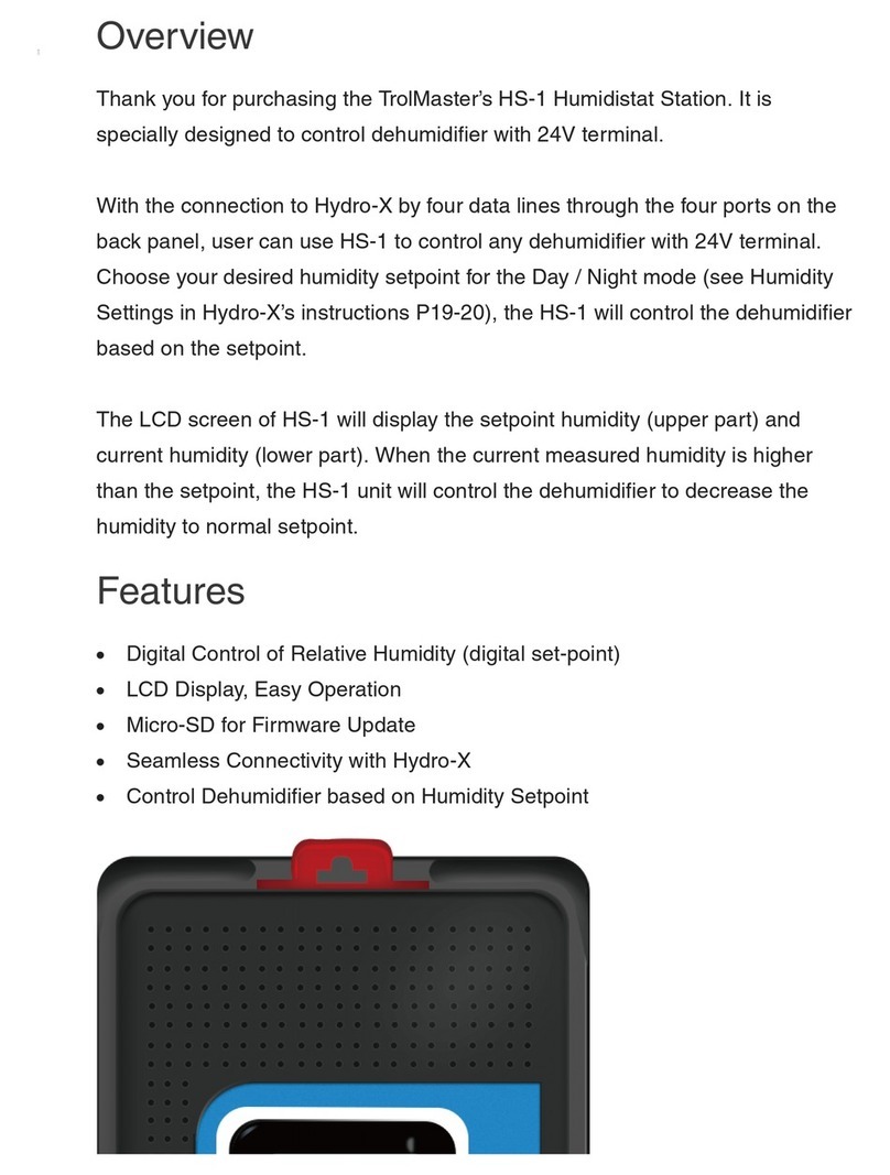 TrolMaster HS-1 manual