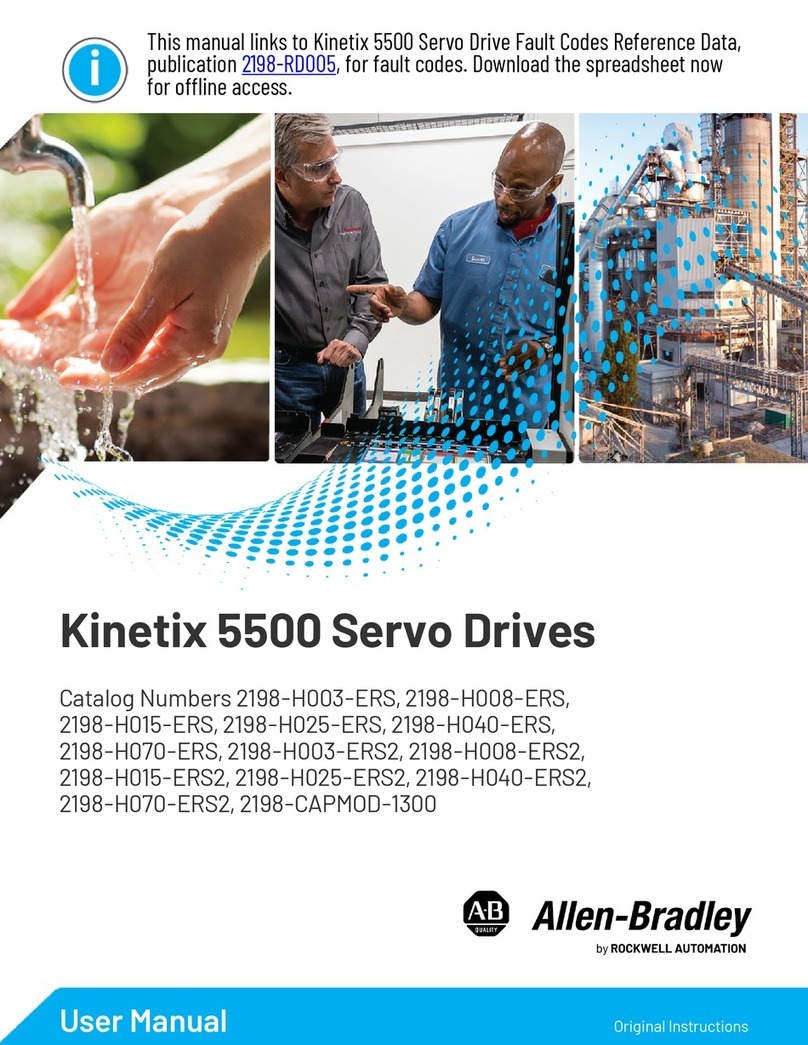 Rockwell Automation Allen-Bradley Kinetix 5500 user manual