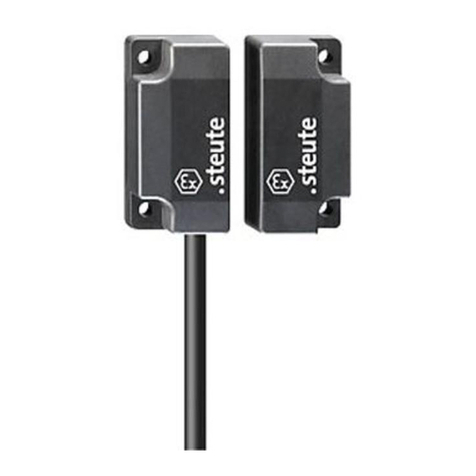 steute Ex 13 Mounting and wiring instructions steute Ex 13 Mounting and wiring instructions