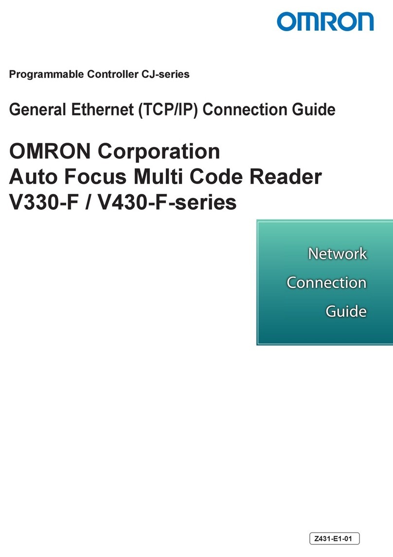 Omron V330-F Series Instruction Manual