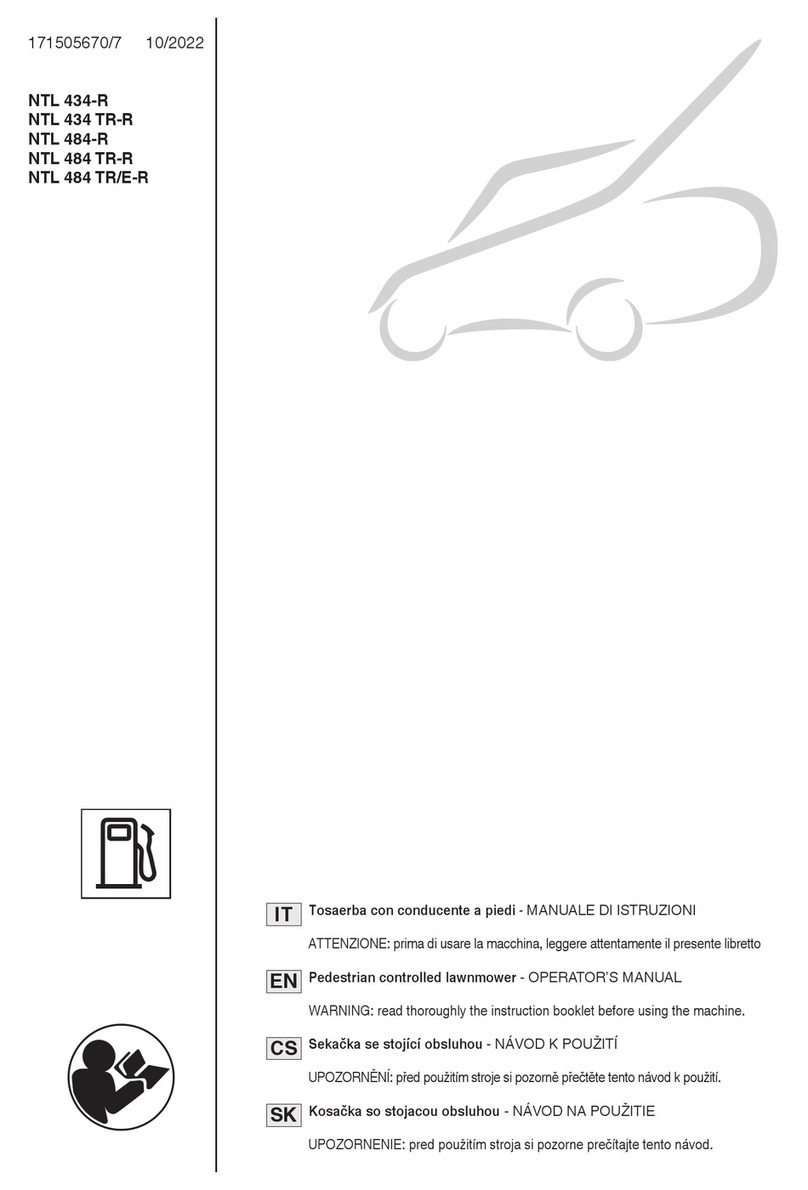 Stiga NTL 434-R User manual