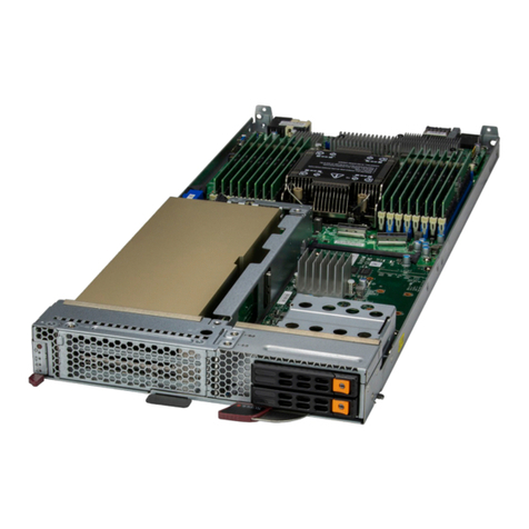 Supermicro SuperBlade SBI-611E-1C2N User manual