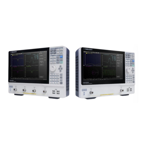 SIGLENT SNA5000A user manual