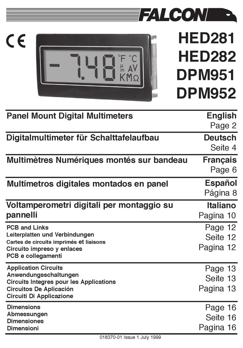 Falcon HED281 manual