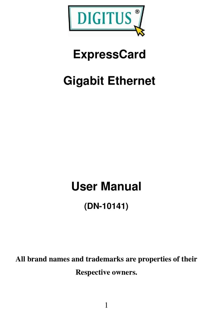 Digitus DN-10141 User manual