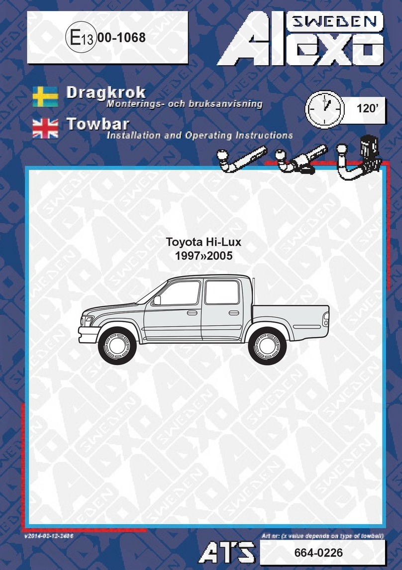 Alexo Sweden 664-0226 User manual Alexo Sweden 664-0226 User manual