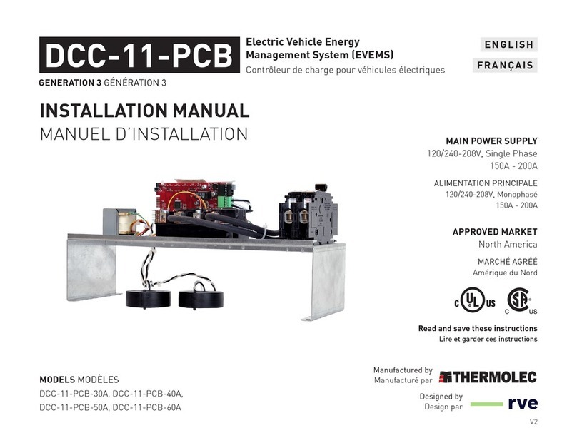 Thermolec DCC-11-PCB User manual