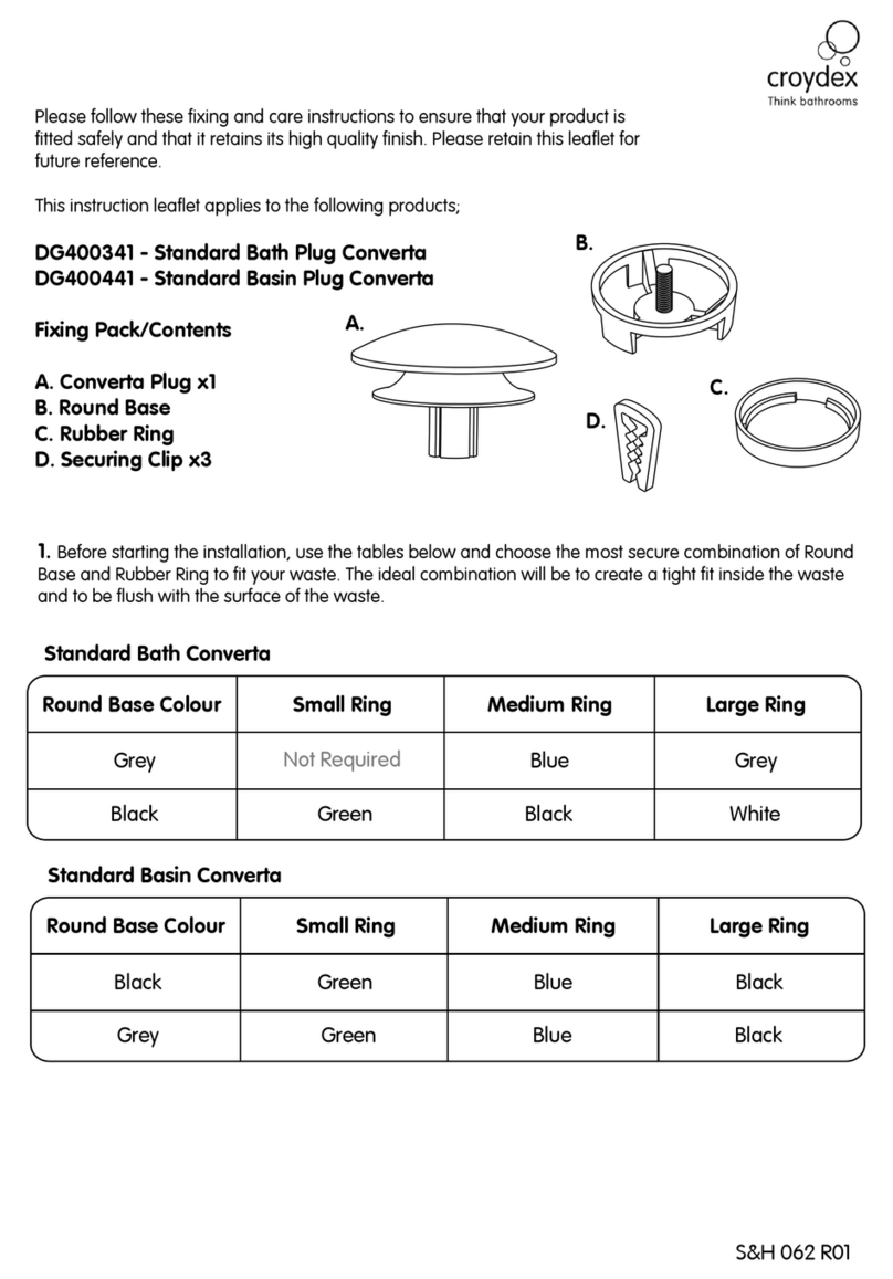 Croydex DG400341 User manual