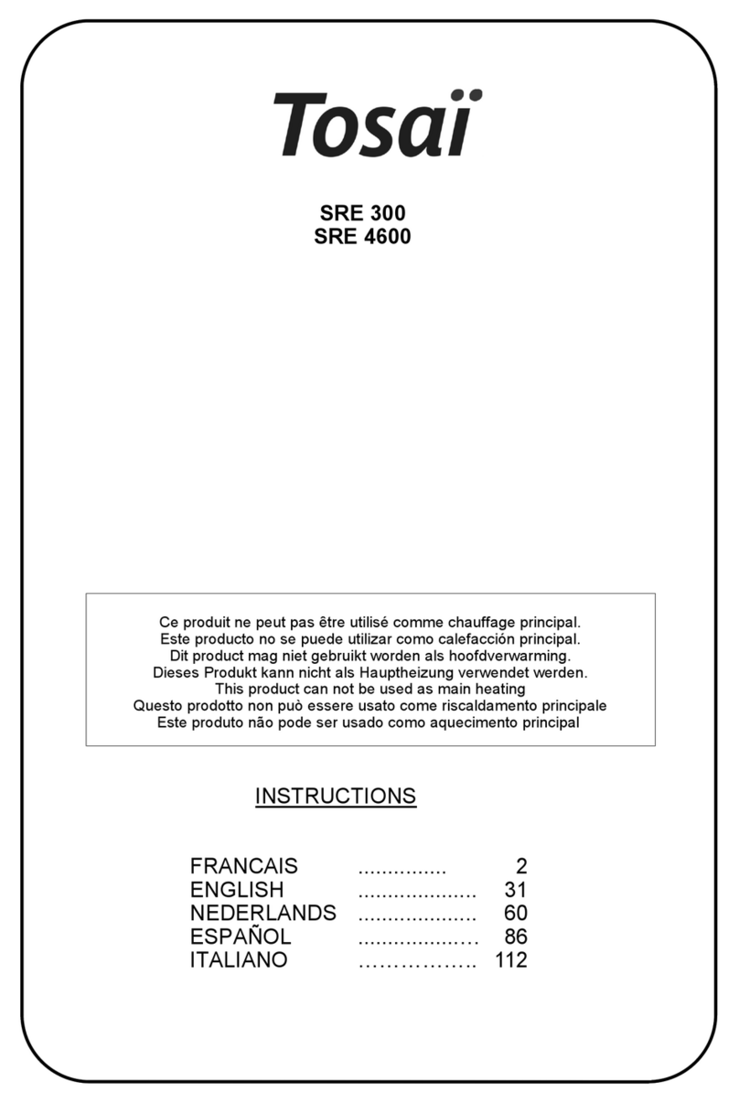 Tosai SRE 300 instructions