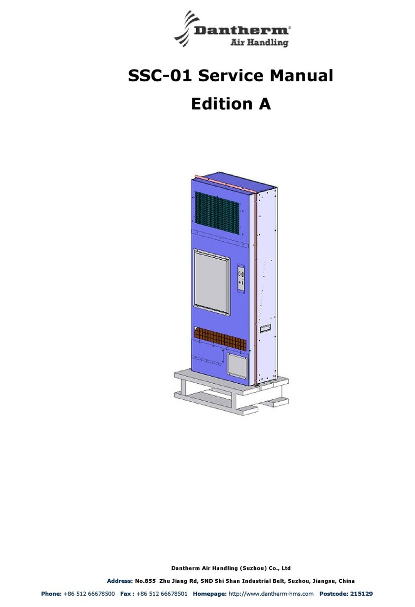 Dantherm SSC-01 Service manual