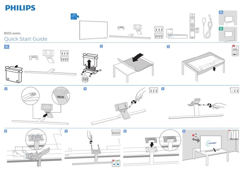 Philips 8505 Series User manual