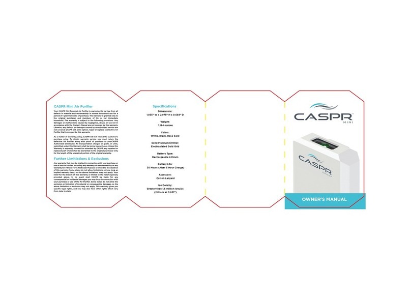 CASPR MINI owner's manual