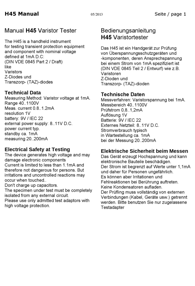 Mikrom H45 manual