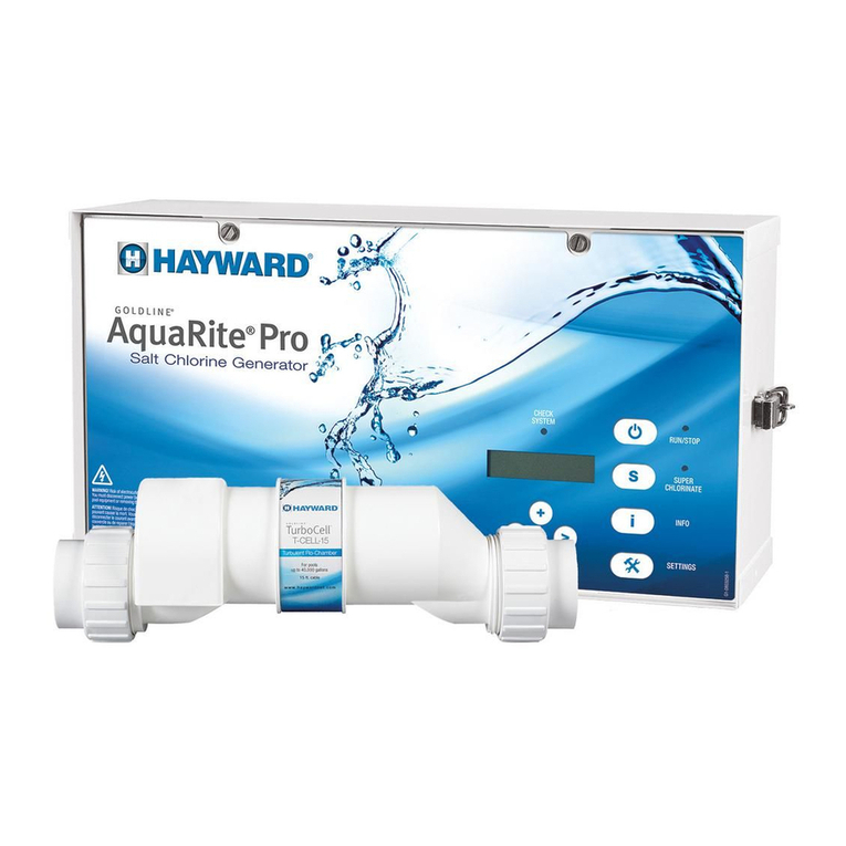 Hayward Aqua Rite® Pro User manual