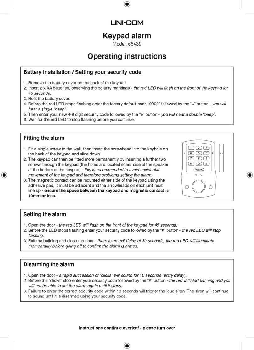 Uni-Com 66439 User manual