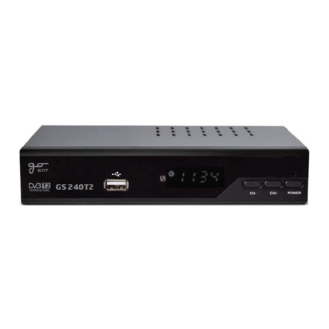 go sat GS 240T2 user manual