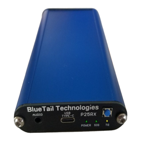 BlueTail Technologies P25RX user manual