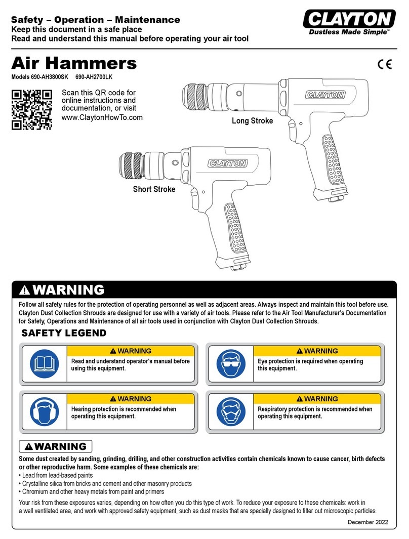 Clayton 690-AH3800SK Installation and operation manual