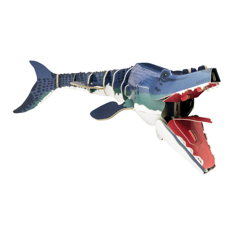 Build Your Own MINI-BUILDS MOSASAURUS User manual
