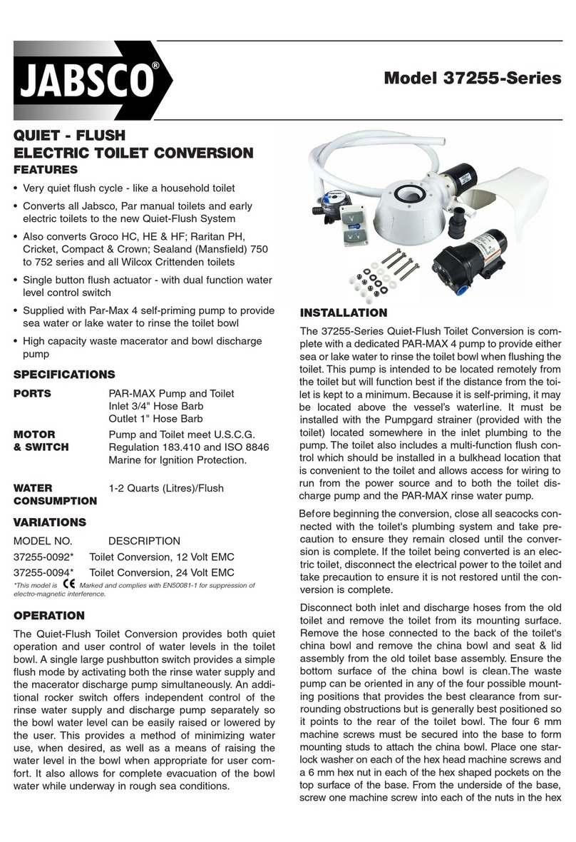 JABSCO 37255 Series quick start guide