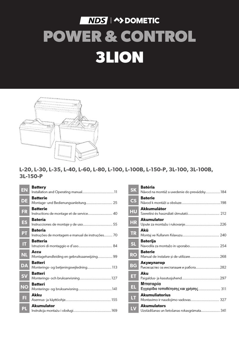 NDS DOMETIC 3LION User manual