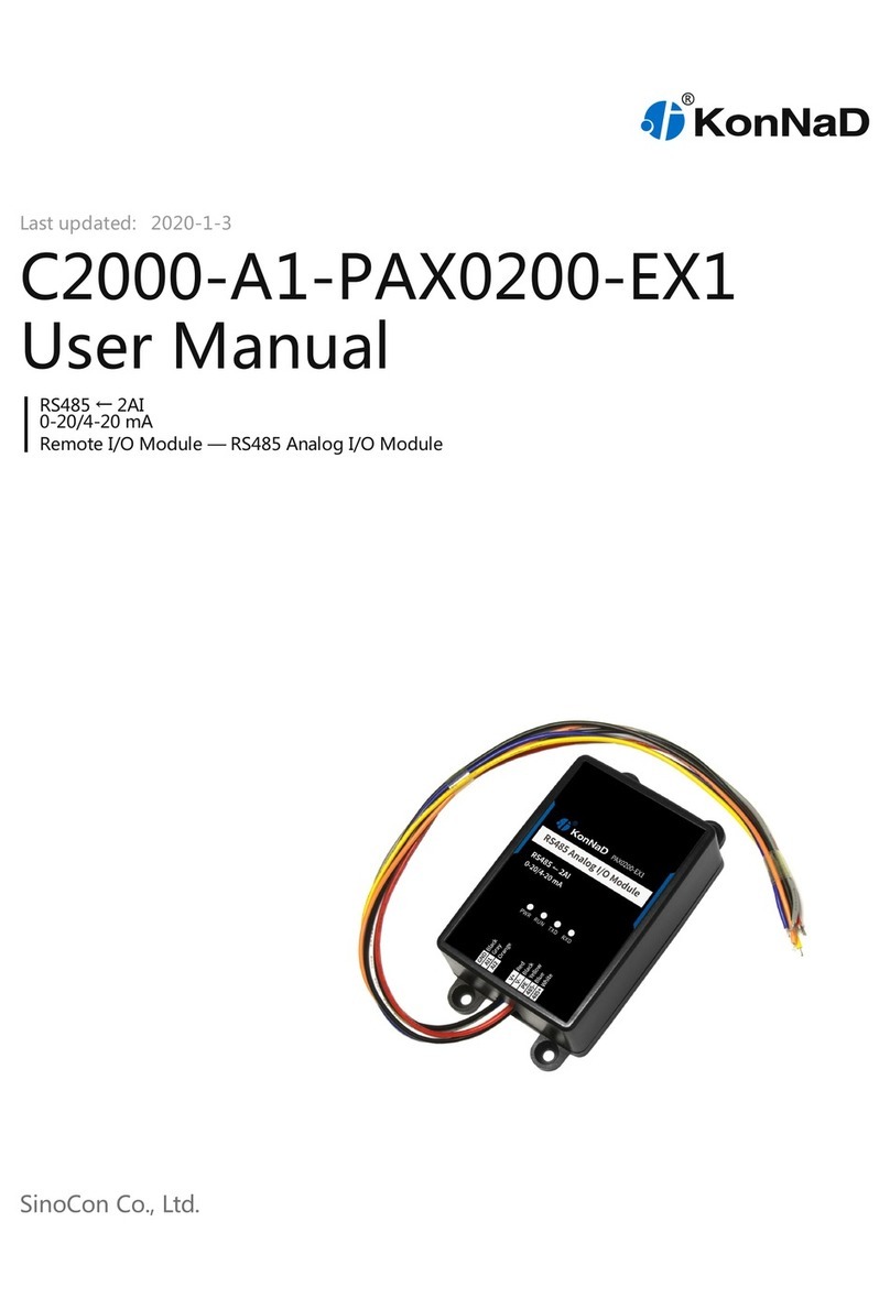 KonNad C2000-A1-PAX0200-EX1 user manual
